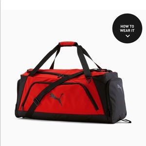 PUMA Accelerator Duffel Bag (size: medium)